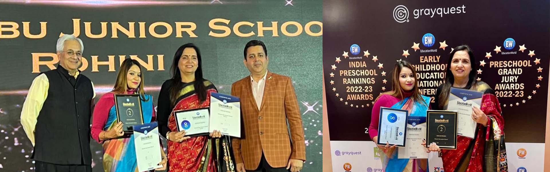 MAPS felicitated at national school rankings